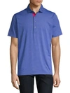 Greyson Saranac Polo Shirt In Twilight Dart