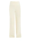 Theory Clean Wide-leg Pants In Pale Amber