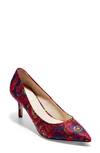 Cole Haan Vesta Pointy Toe Pump In Chrystie Floral Fabric