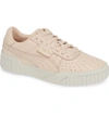 Puma Cali Sneaker In Cream Tan/ Cream Tan