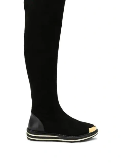 Giuseppe Zanotti Adriel High Boots In Black