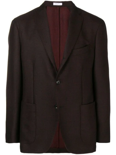 Boglioli Donegal Tweed Blazer - Black