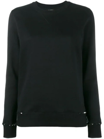 Valentino Black Rockstud Sweatshirt