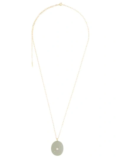 Cvc Stones 18kt Yellow Gold Lume Pebble Necklace - 金色 In Gold