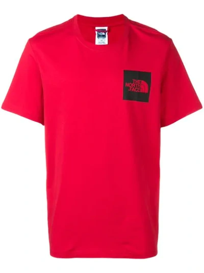 The North Face Red Cotton T-shirt