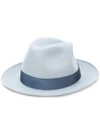 Borsalino Classic Panama Hat - Blue