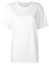 Julien David Round Neck T-shirt In White