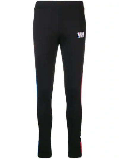Marcelo Burlon County Of Milan Nba Track Pants In Black