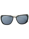 Matsuda Oversized Sunglasses In Black