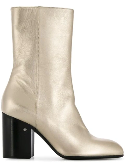 Laurence Dacade Sailor Boots In Gold