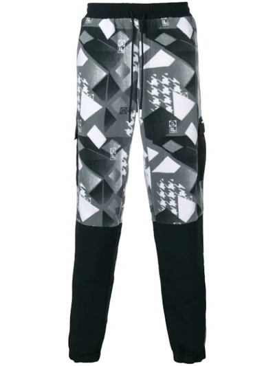 Liam Hodges X Fila Printed Trousers In Black