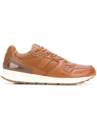 Polo Ralph Lauren Men's Train 100 Sneakers Men's Shoes In Brown