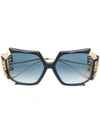 Anna-karin Karlsson Bang Bang Baby Sunglasses In Black