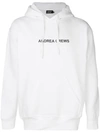 Andrea Crews Hooded Sweatshirt - White
