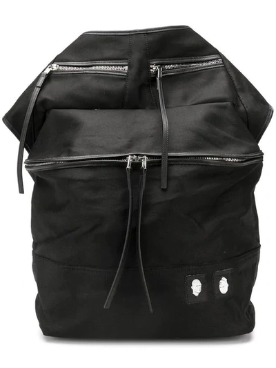 Rick Owens Drkshdw Oversized Belt Bag In Black