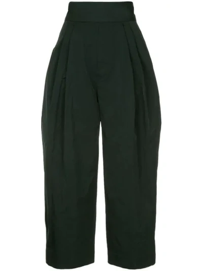 Marc Jacobs Cropped Trousers In Black