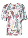 Romance Was Born Animal T-shirt - Multicolour