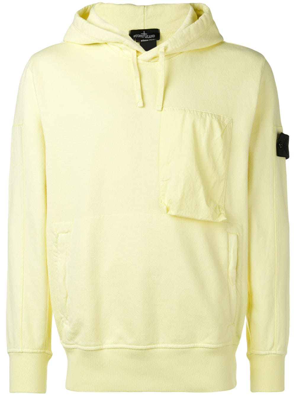 Stone Island Shadow Project 60207 Utility Hoodie In Yellow | ModeSens