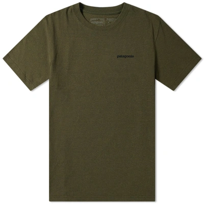 Patagonia P-6 Logo Responsibili-tee In Green