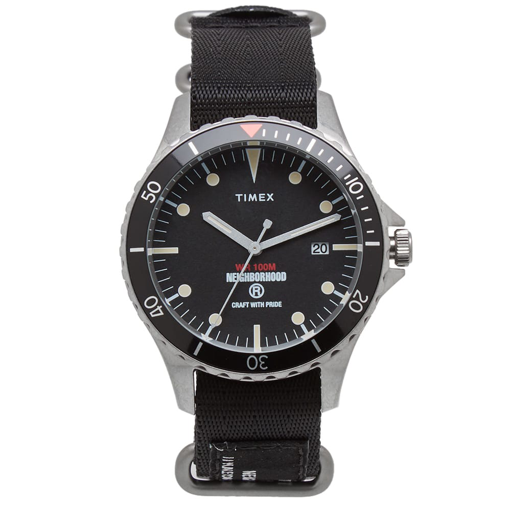 Timex End. X X Neighborhood 18004 Watch In Black | ModeSens