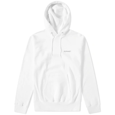Sophnet . Authentic Logo Pullover Hoody In White