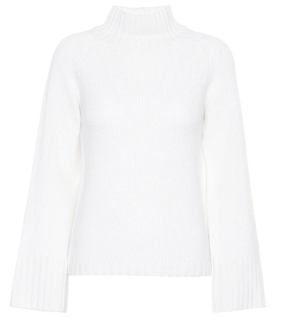 Vince Cashmere Sweater In White