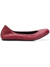 Lanvin Classic Ballerina Shoes - Red