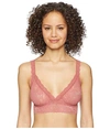 Hanky Panky Signature Lace Crossover Bralette 113, Pink Sands