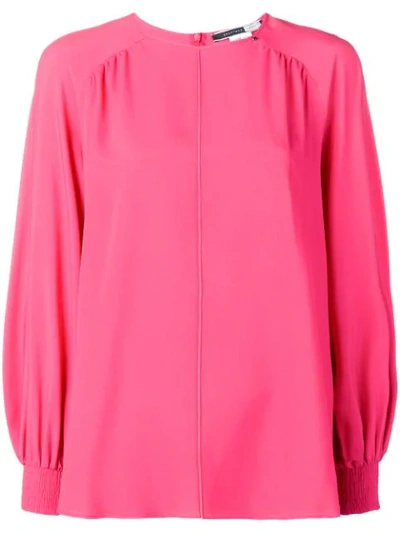 Sport Max Code Crew Neck Blouse - Pink