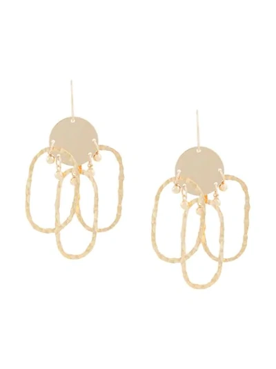 Petite Grand Lagos Rounded Earrings In Gold