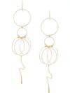 Petite Grand Villa Earrings In Gold