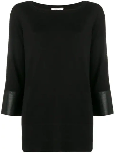 Snobby Sheep Classic Slim-fit Sweater - Black
