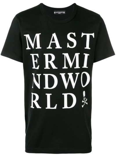 Mastermind Japan Logo Patch T In Black