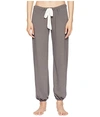 Eberjey Heather - The Cropped Pants, Light Charcoal