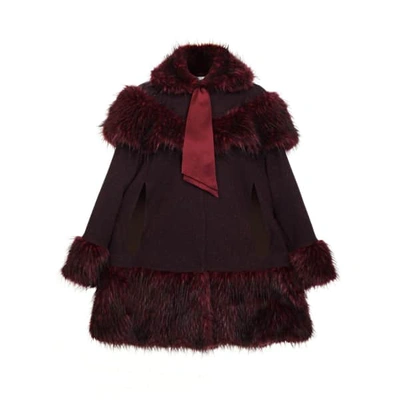 Jiri Kalfar Faux-fur Cape