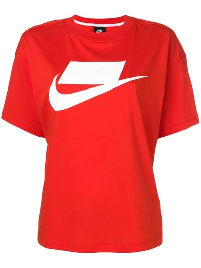 Nike Logo T-shirt - Red