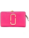 Marc Jacobs Snapshot Compact Wallet In Pink