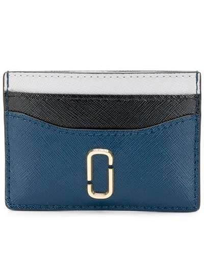 Marc Jacobs Snapshot Cardholder Wallet In Blue