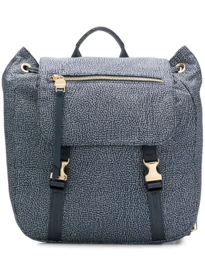 Borbonese Foldover Top Backpack - 灰色 In Grey