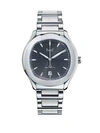 Piaget Polo S Stainless Steel Unisex Bracelet Watch In Silver Grey