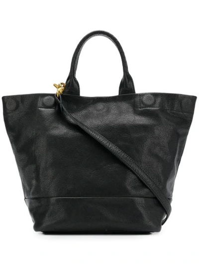 Cornelian Taurus By Daisuke Iwanaga Triangle Small Tote Bag In Black