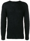 Howlin' Secret Lover Brushed Sweater In Black