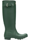 Hunter Knee Length Wellies - Green