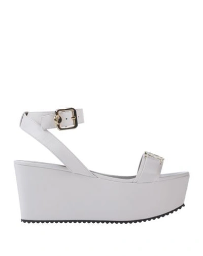 Versace Sandals In White