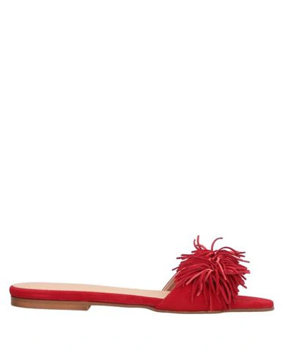 Rebecca Minkoff Sandals In Red
