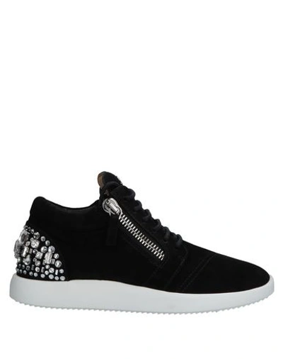 Giuseppe Zanotti Sneakers In Black