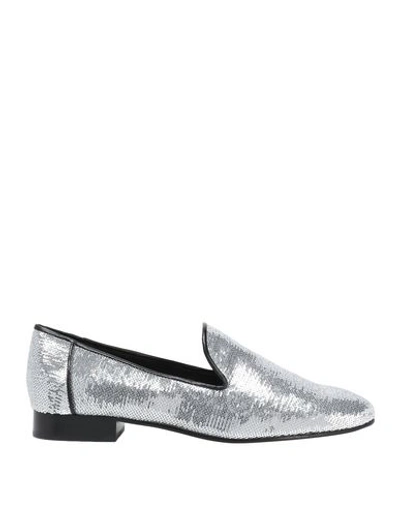 Diane Von Furstenberg Loafers In Silver
