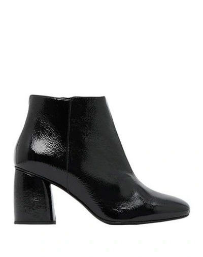 Alberto Fermani Ankle Boots In Black