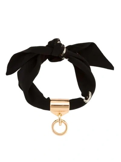 Osklen Silk Bracelet In Black