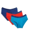 2(x)ist Men's Essential 3-pack Contour Pouch Briefs In Monaco Blue